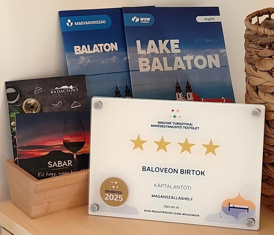 Baloveon Birtok Kaptalantoti 外观 照片